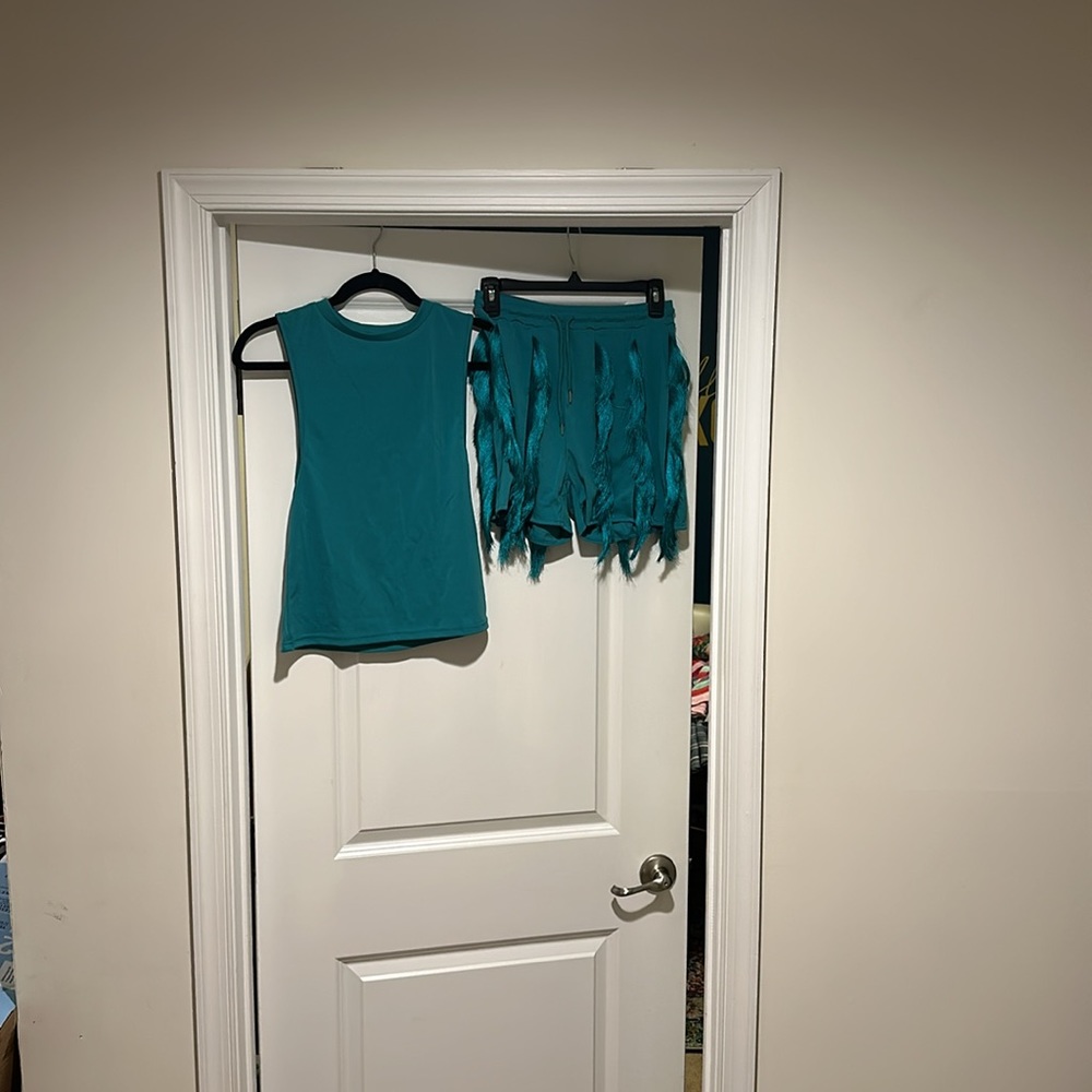 Fringe Turquoise Set - Picture 3 of 3